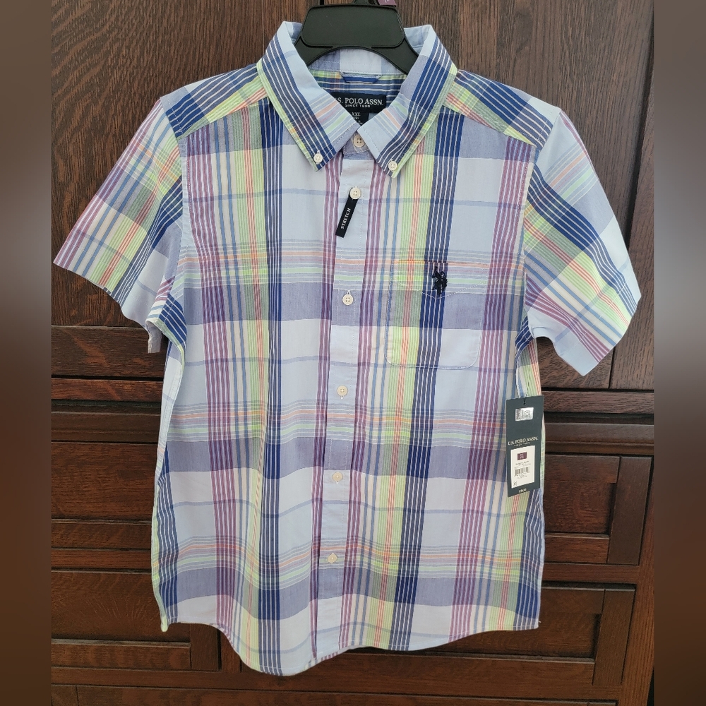 U.S. Polo Assn. Multicolor Plaid Button Down Shirt